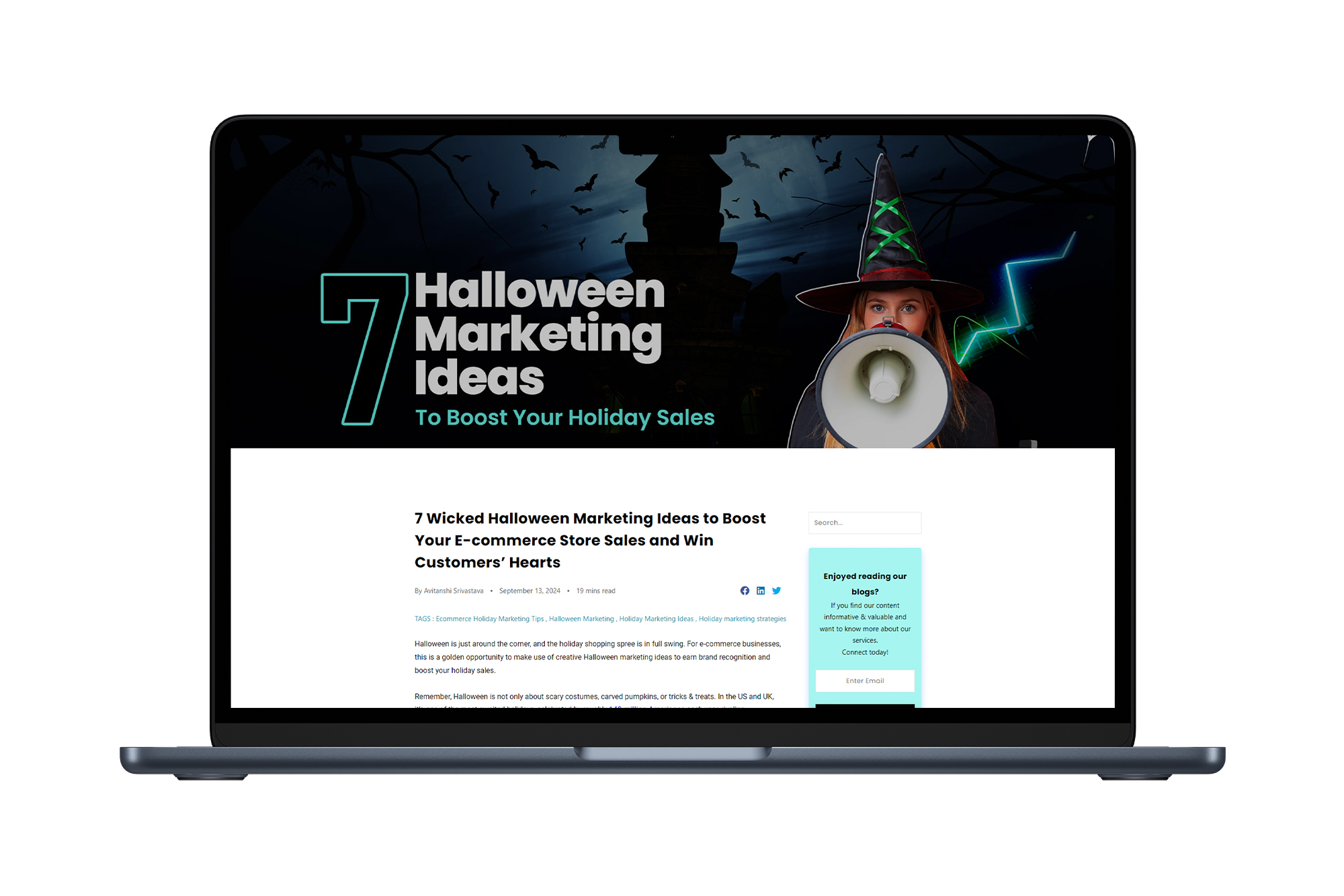 7 Halloween Marketing Ideas to Boost Your Holiday Sales - Listicle Content Type