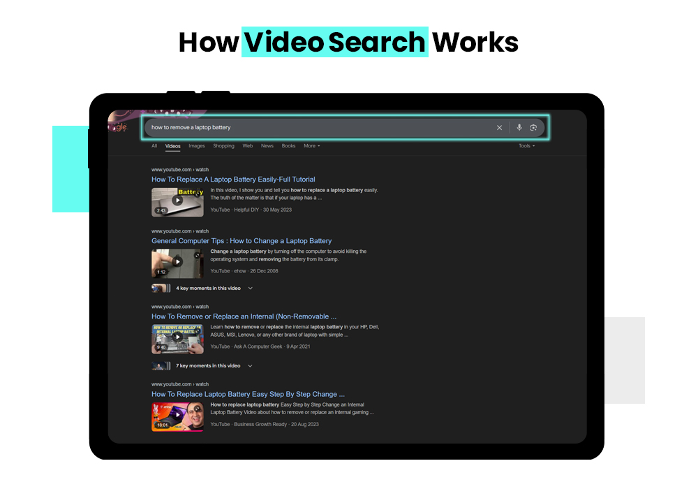 How video search works