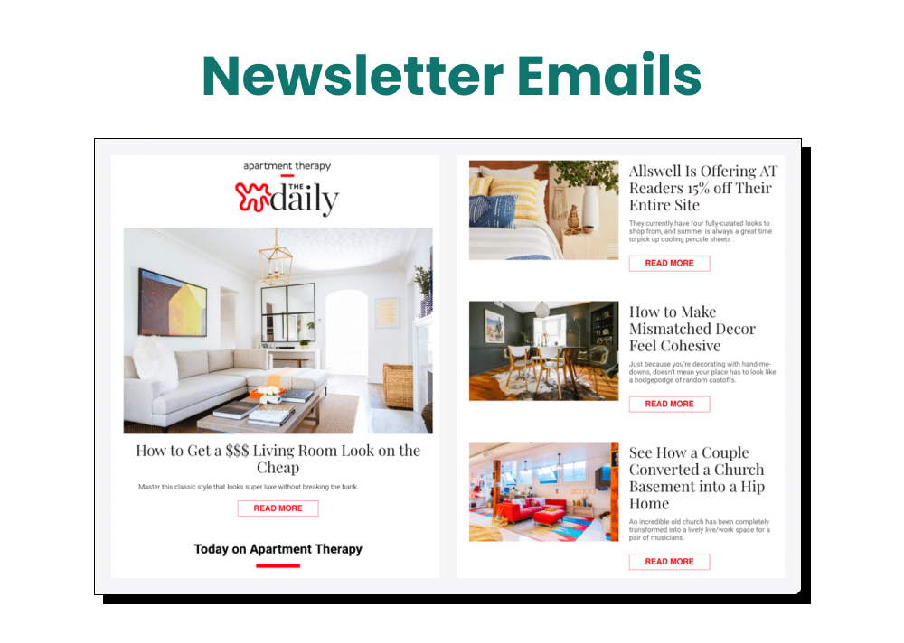 newsletter emails