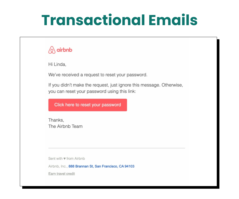 transactional emails