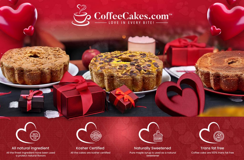 CoffeeCakes Amazon Creative for Valentine Day